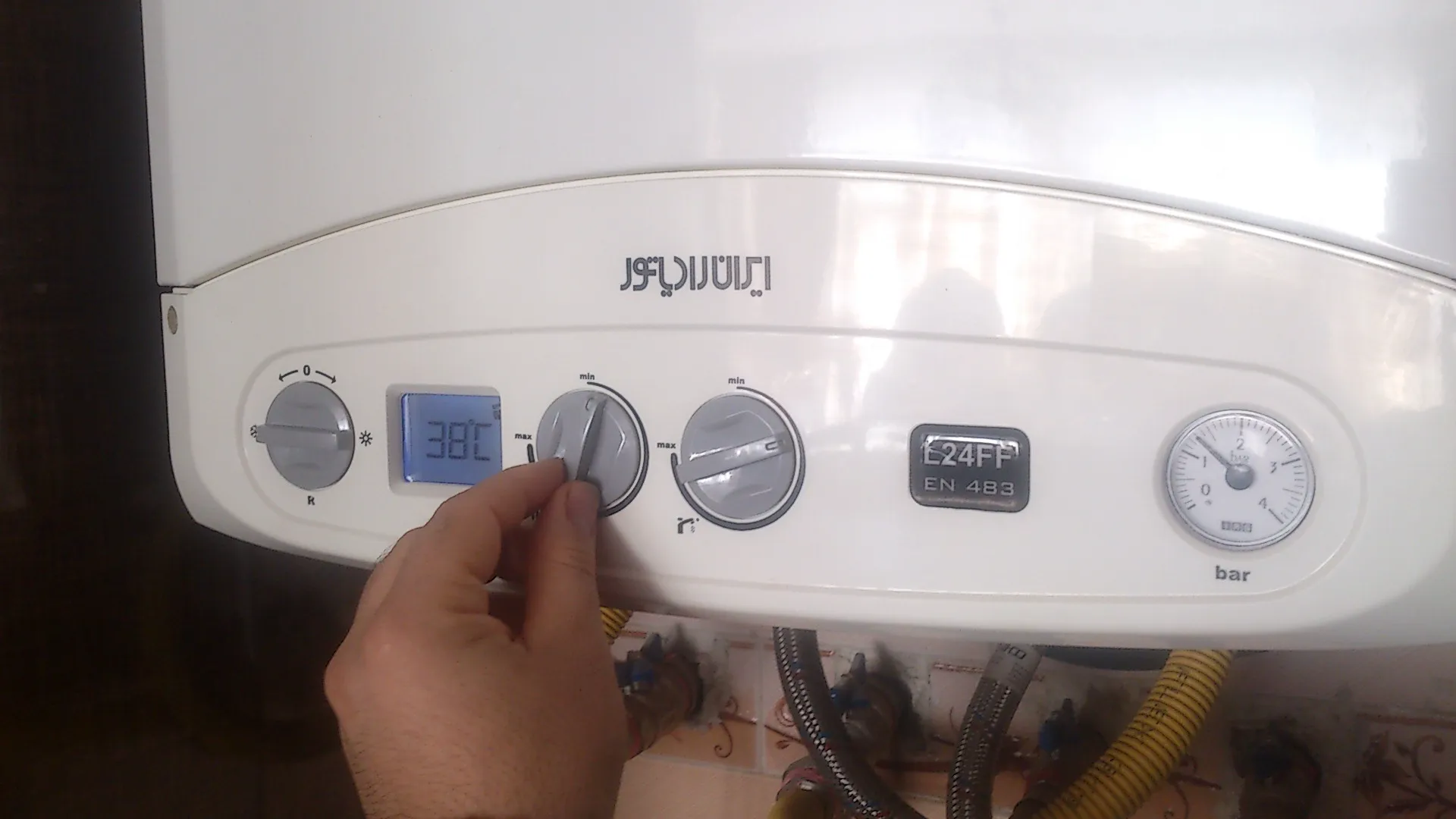 عیب یابی پکیج ایران رادیاتور